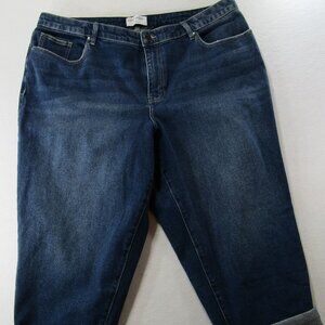 Lane Bryant Mid-Rise Boyfriend Capri Size 20